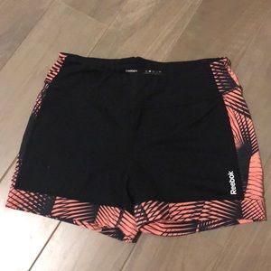 Reebok Workout black biker shorts
